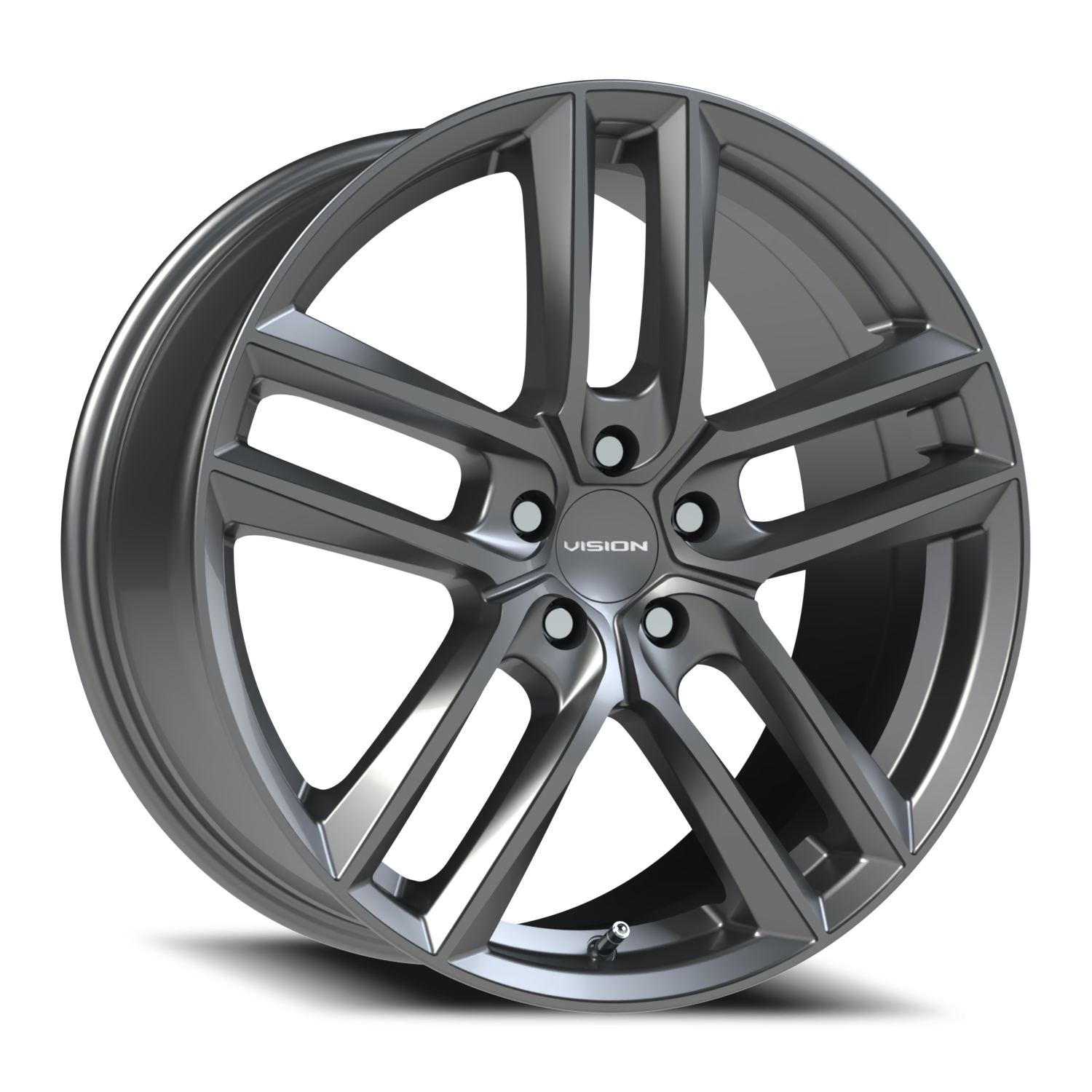 Vision Clutch 19X8.5 Gunmetal Wheel