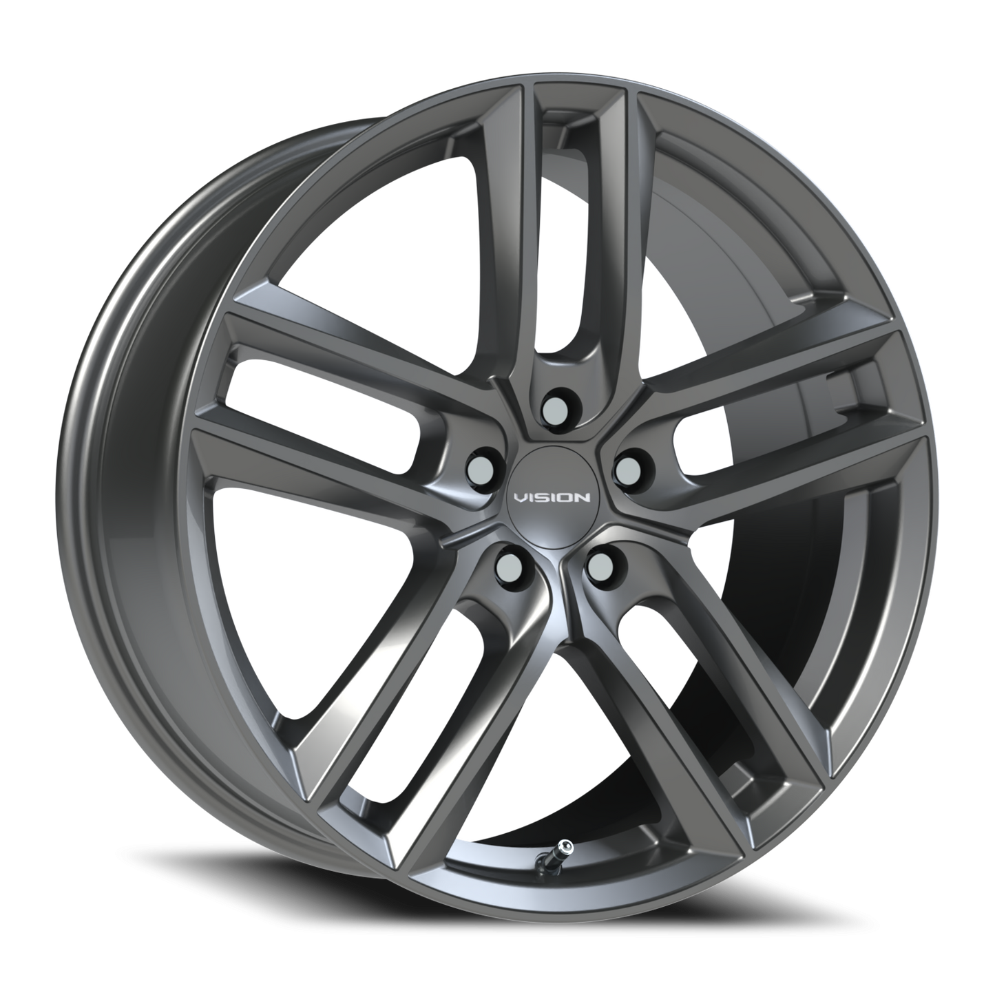Vision Clutch 19X8.5 Gunmetal Wheel