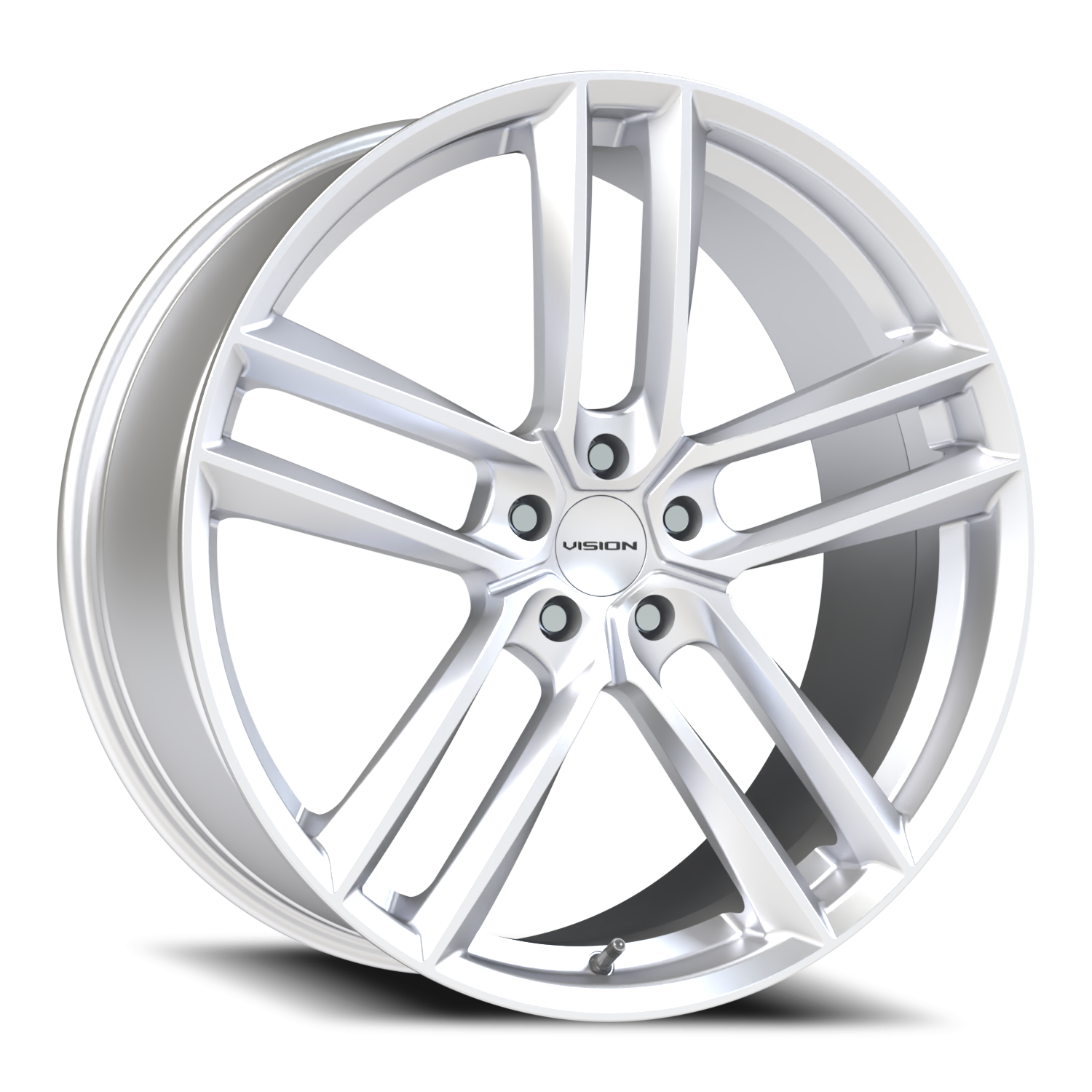 Vision Clutch 22X9 Hyper Silver Wheel