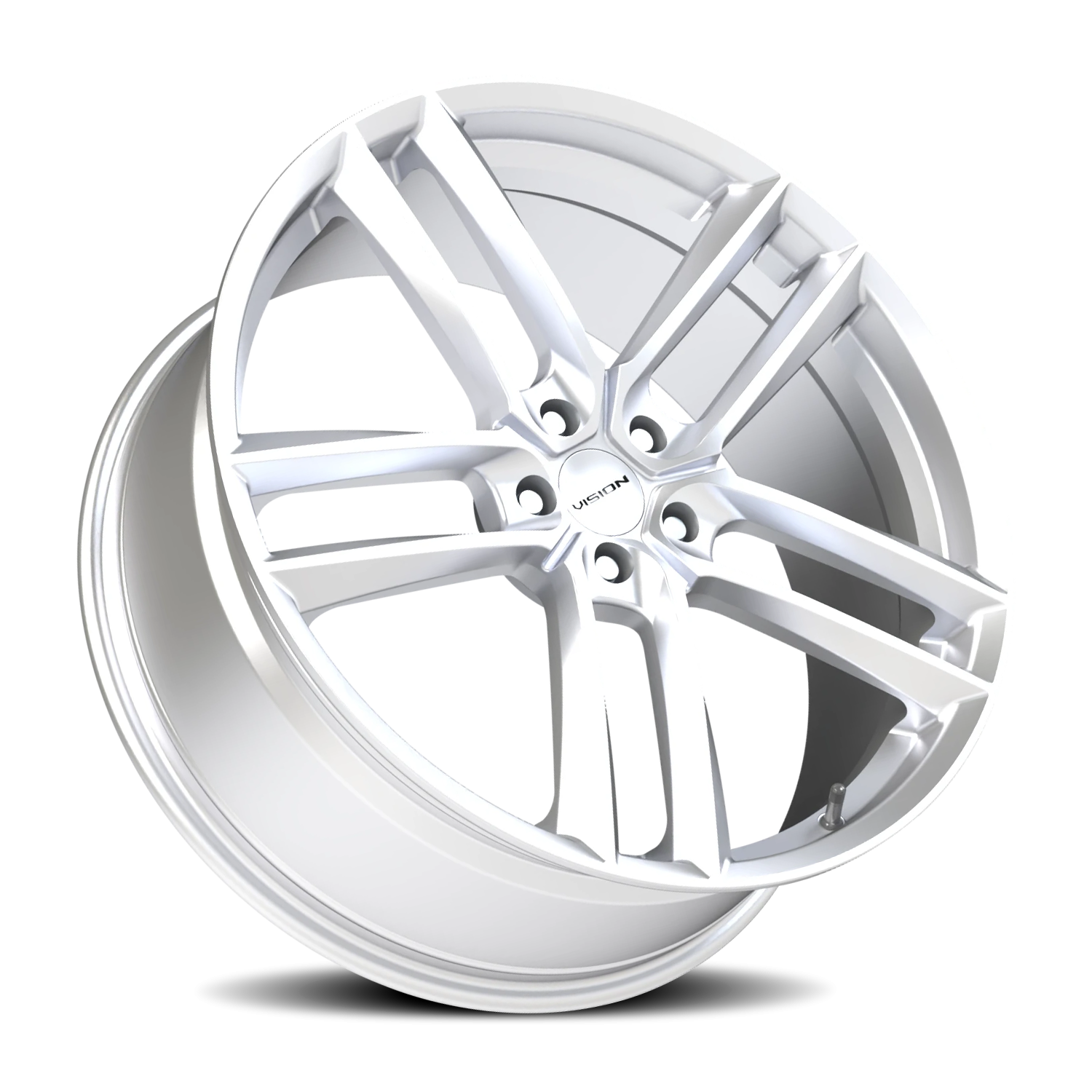 Vision Clutch 22X9 Hyper Silver Wheel