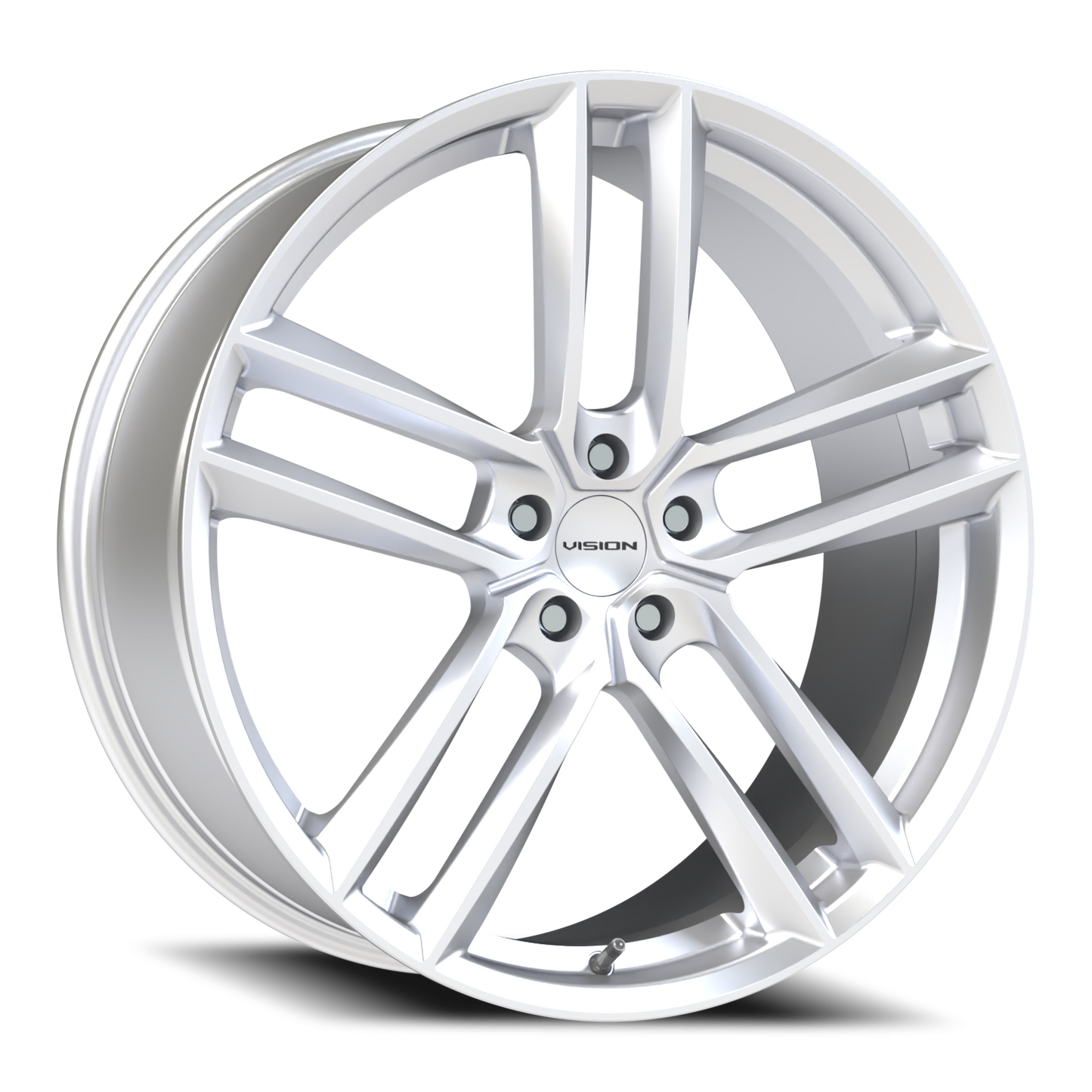 Vision Clutch 22X9 Hyper Silver Wheel