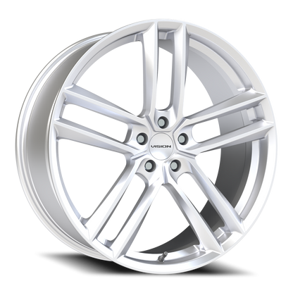 Vision Clutch 22X9 Hyper Silver Wheel