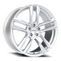 Vision Clutch 20X9 Hyper Silver Wheel