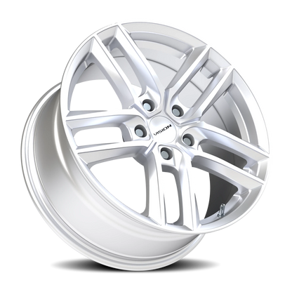 Vision Clutch 18X8.5 Hyper Silver Wheel