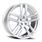 Vision Clutch 19X8.5 Hyper Silver Wheel