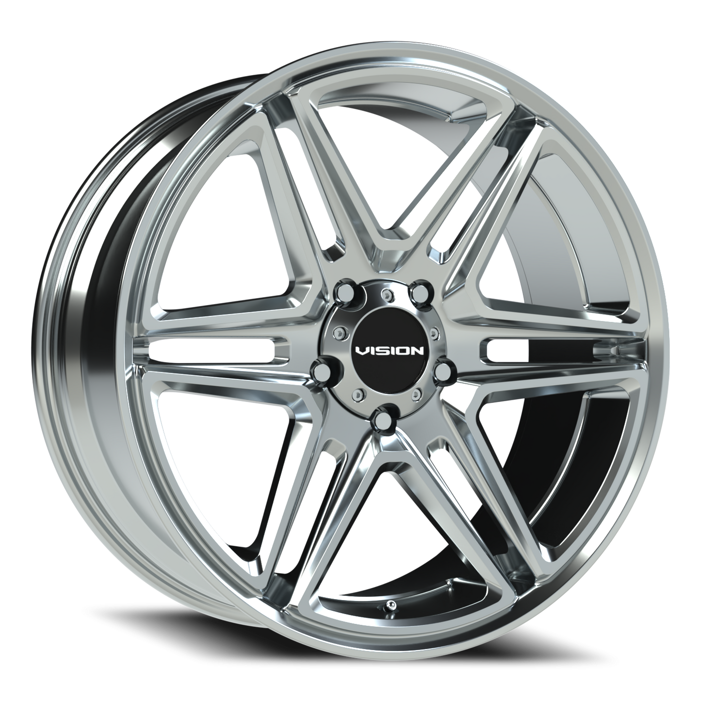 Vision Wedge 22X9.5 Chrome Wheel