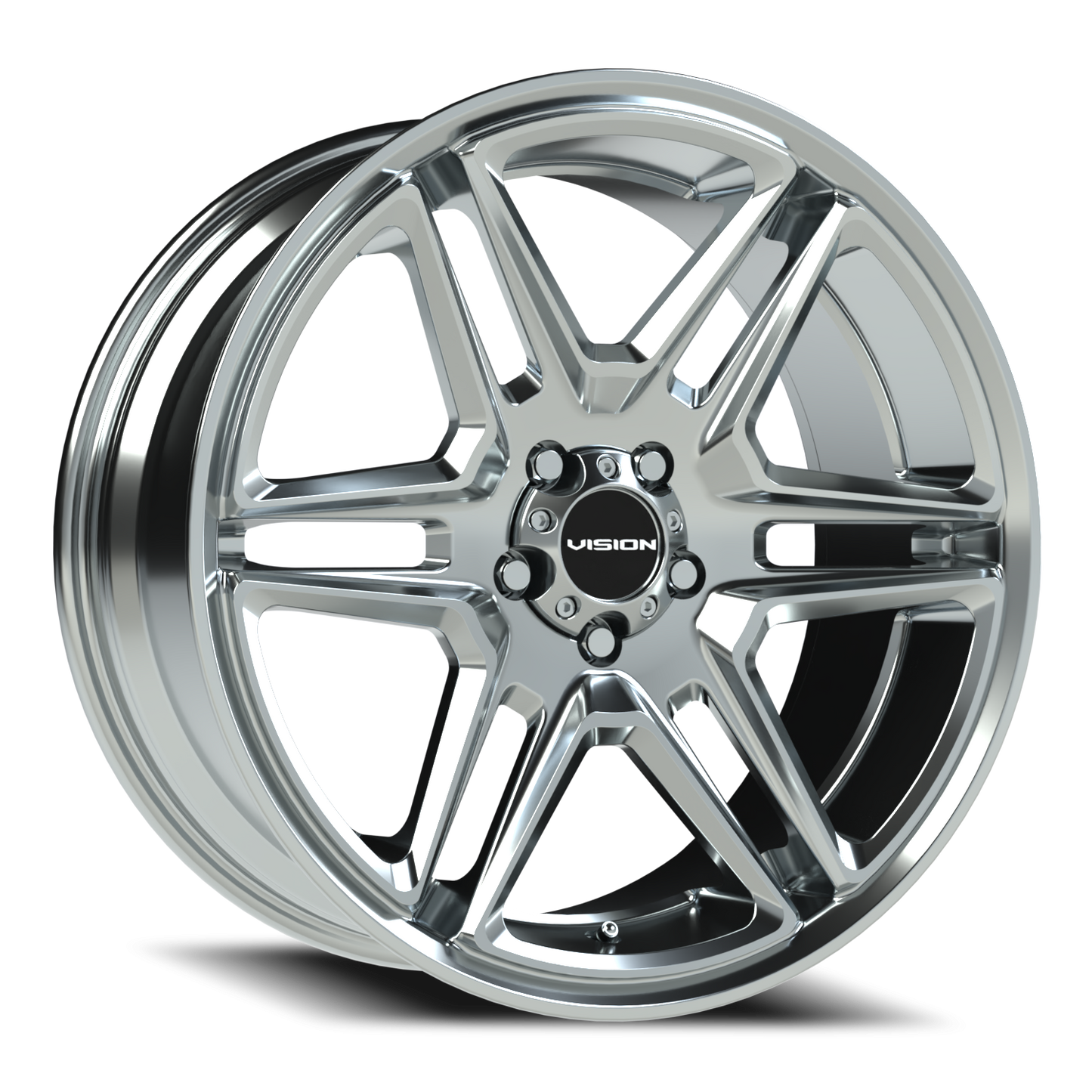 Vision Wedge 20X9 Chrome Wheel