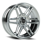 Vision Wedge 20X9 Chrome Wheel