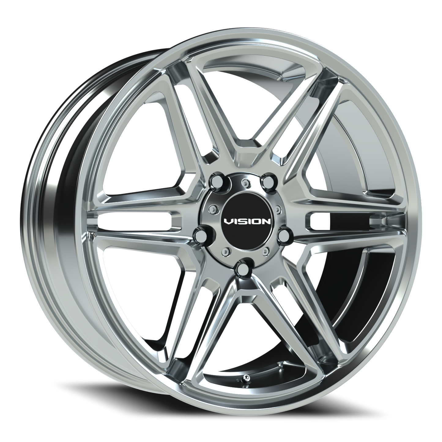 Vision Wedge 20X9 Chrome Wheel
