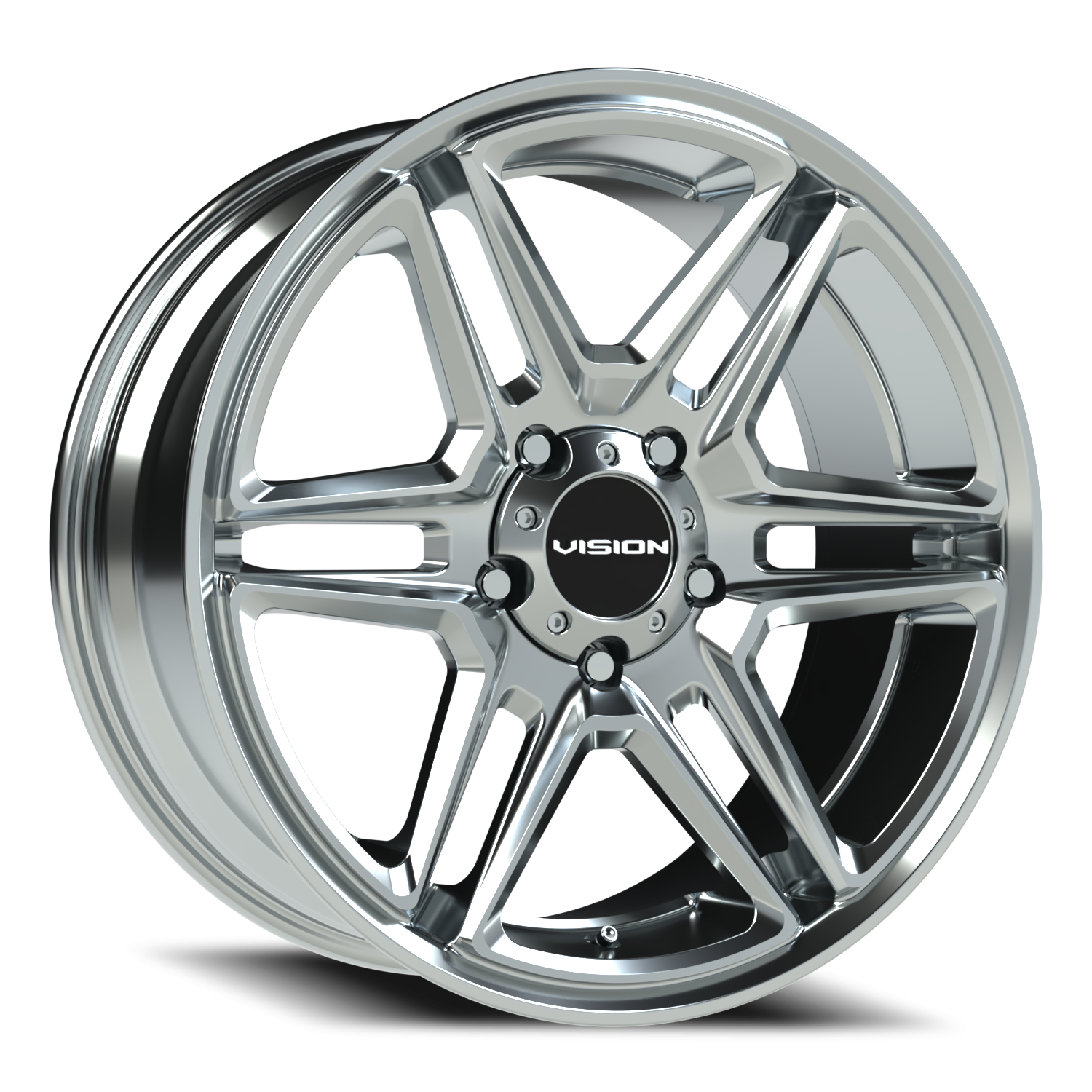 Vision Wedge 20X9 Chrome Wheel