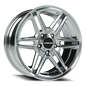 Vision Wedge 20X9 Chrome Wheel