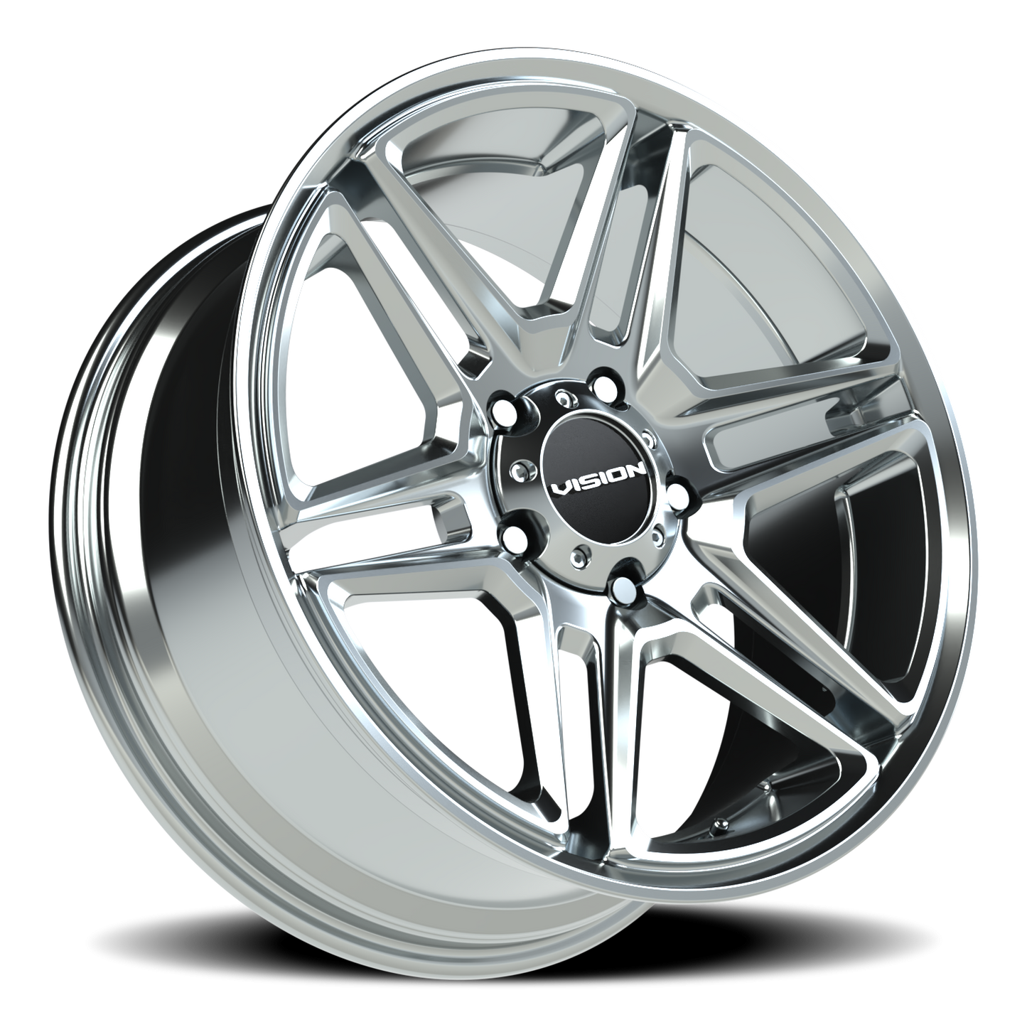 Vision Wedge 20X9 Chrome Wheel