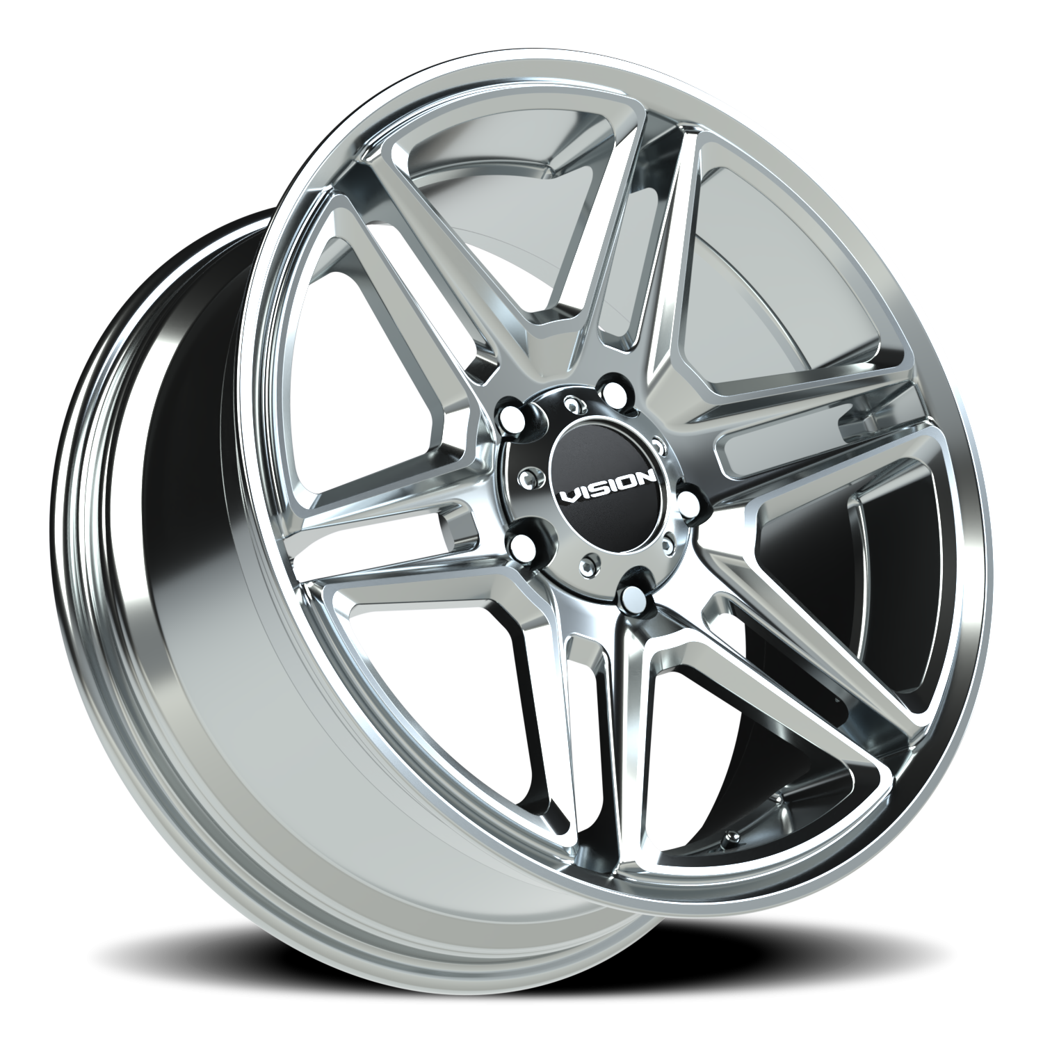 Vision Wedge 20X9 Chrome Wheel