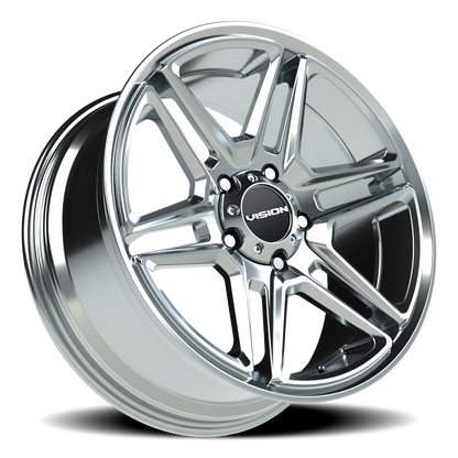 Vision Wedge 20X9 Chrome Wheel
