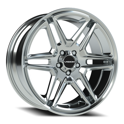 Vision Wedge 20X9 Chrome Wheel
