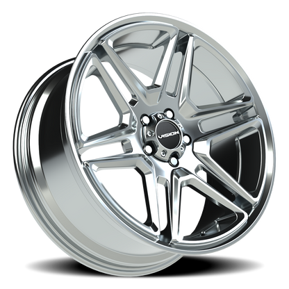 Vision Wedge 20X9 Chrome Wheel