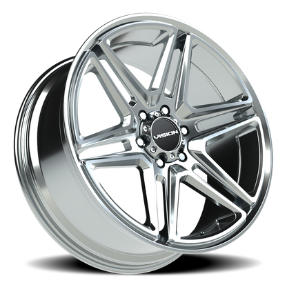 Vision Wedge 22X9.5 Chrome Wheel