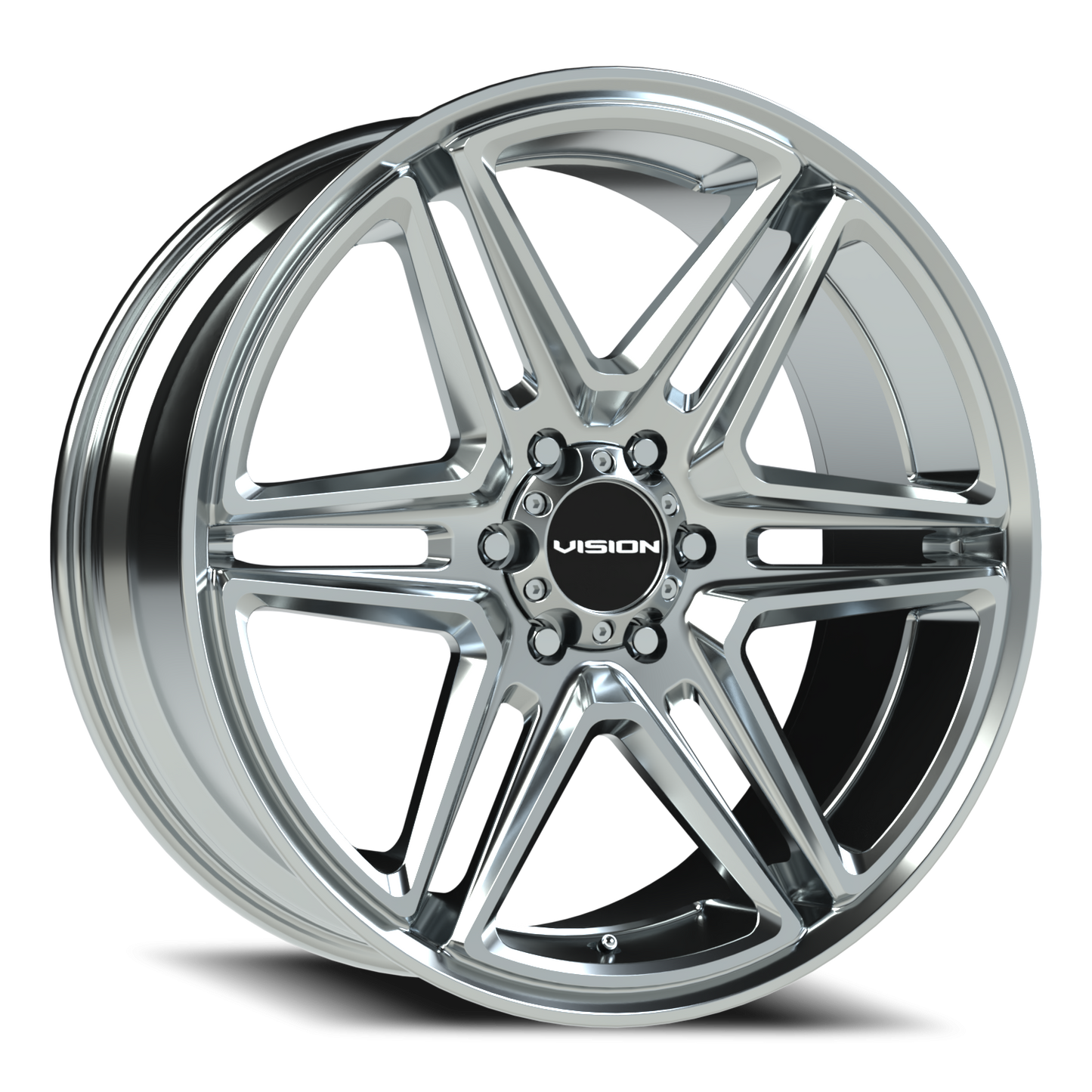 Vision Wedge 22X9.5 Chrome Wheel