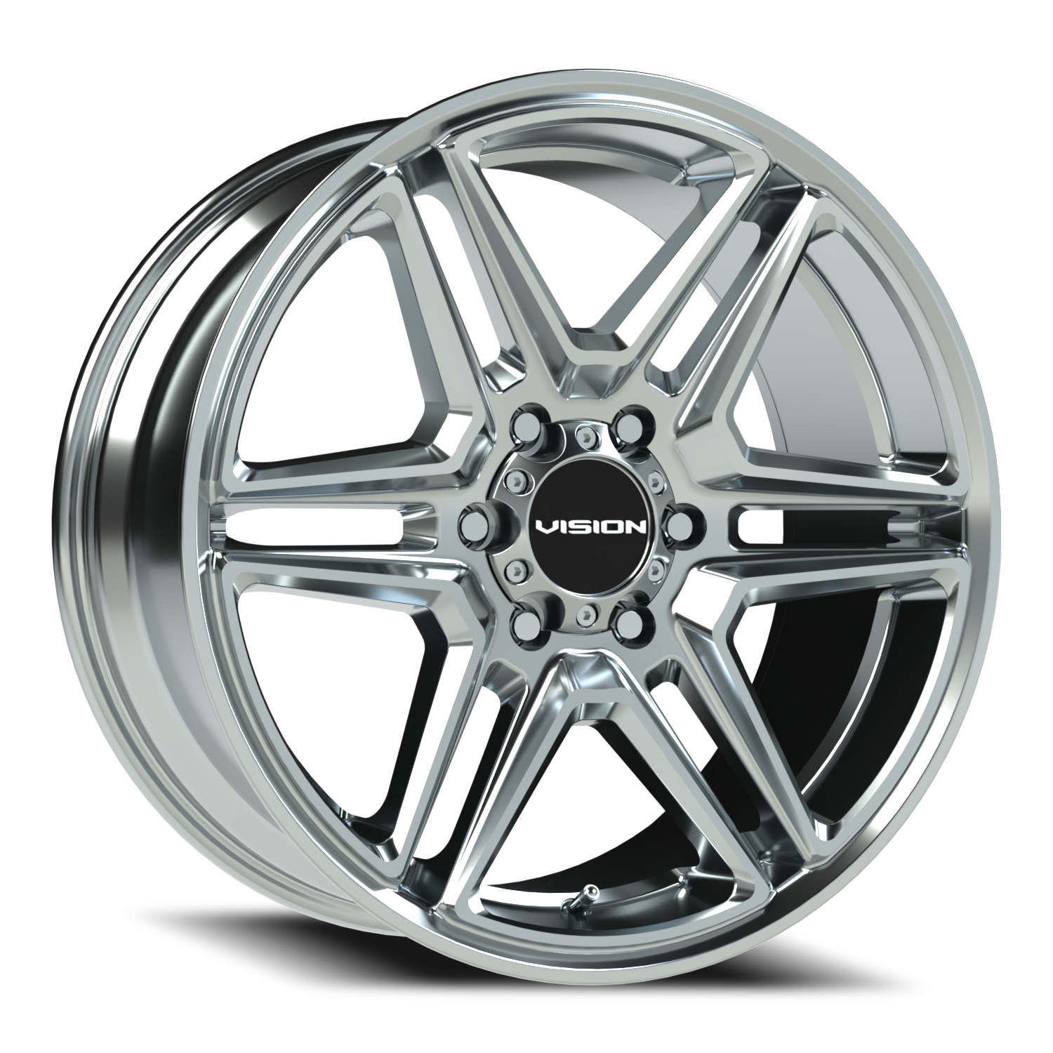 Vision Wedge 20X9 Chrome Wheel