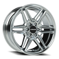 Vision Wedge 20X9 Chrome Wheel