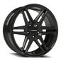 Vision Wedge 22X9.5 Gloss Black Wheel