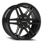 Vision Wedge 20X9 Gloss Black Wheel