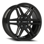 Vision Wedge 20X9 Gloss Black Wheel