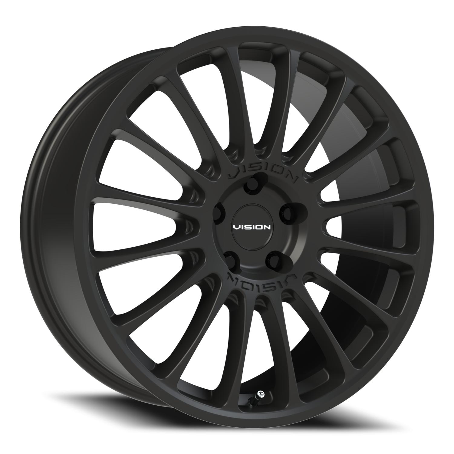Vision Monaco 20X8.5 Satin Black Wheel