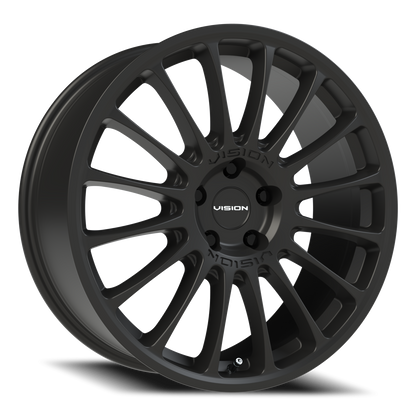 Vision Monaco 20X8.5 Satin Black Wheel