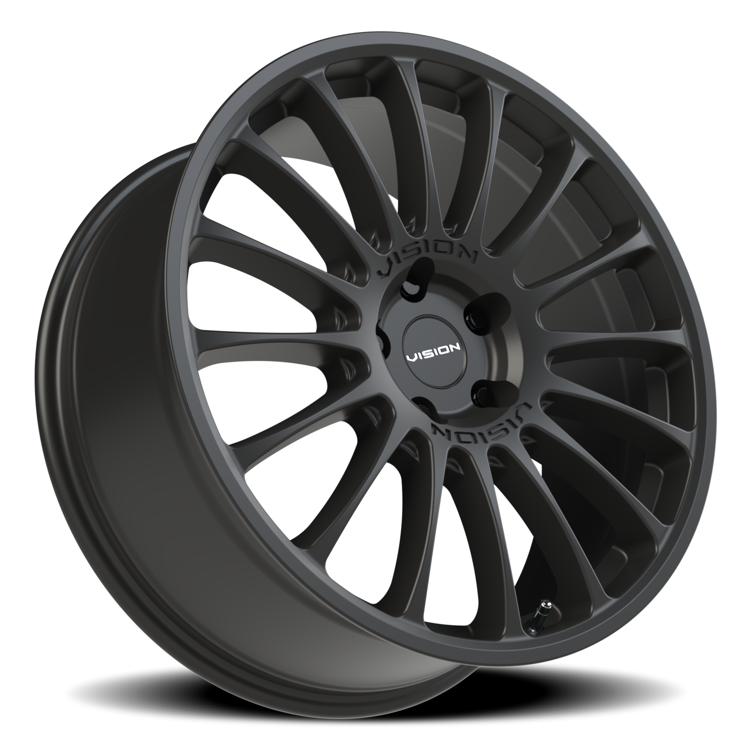 Vision Monaco 20X8.5 Satin Black Wheel