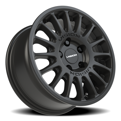 Vision Monaco 15X7 Satin Black Wheel