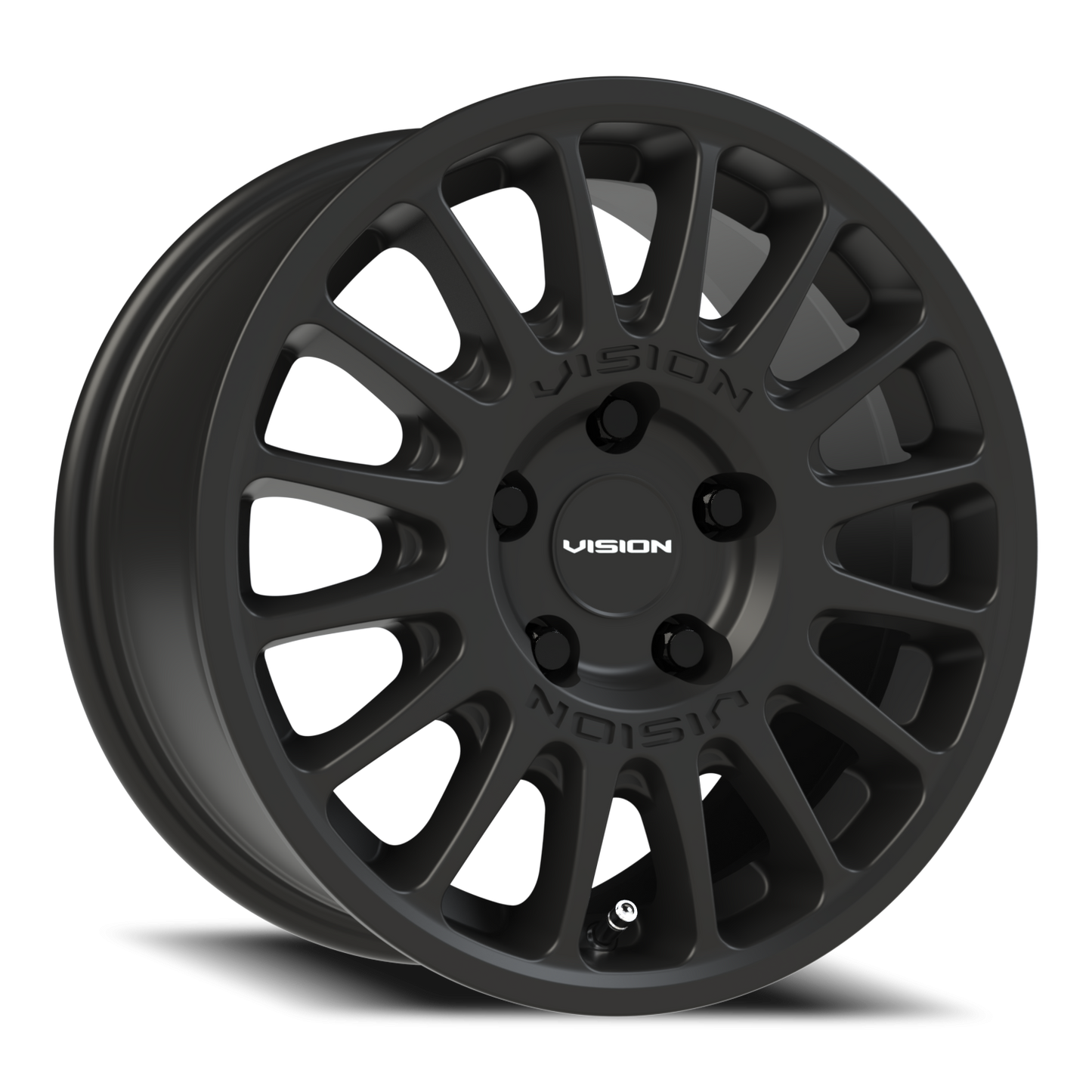 Vision Monaco 15X7 Satin Black Wheel