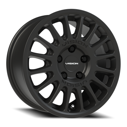 Vision Monaco 15X7 Satin Black Wheel