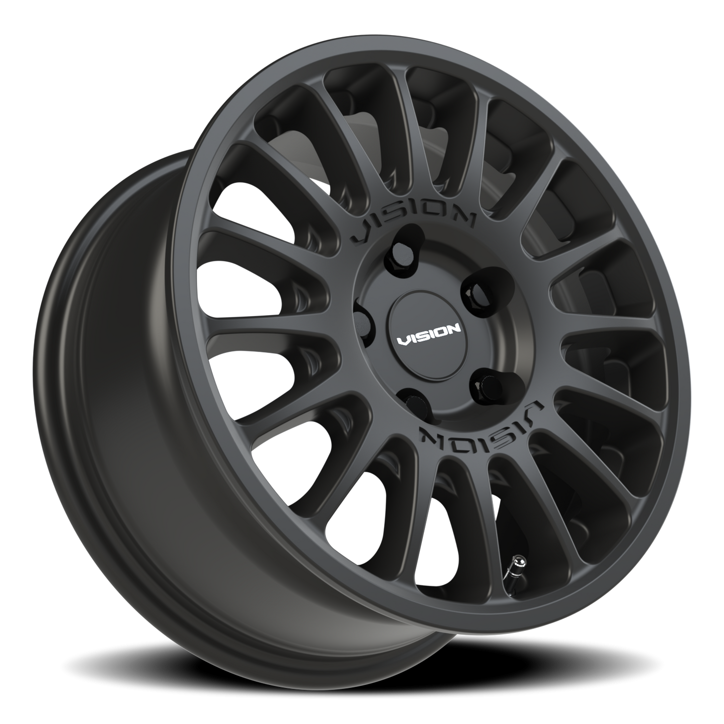 Vision Monaco 15X7 Satin Black Wheel