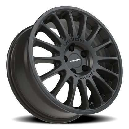 Vision Monaco 17X7 Satin Black Wheel