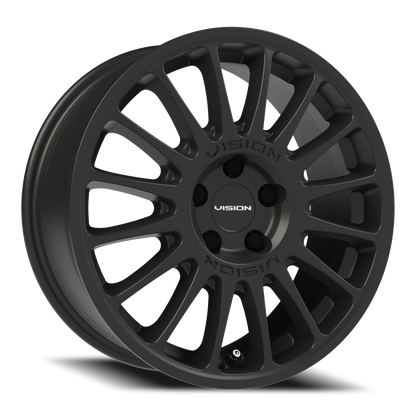 Vision Monaco 17X7 Satin Black Wheel