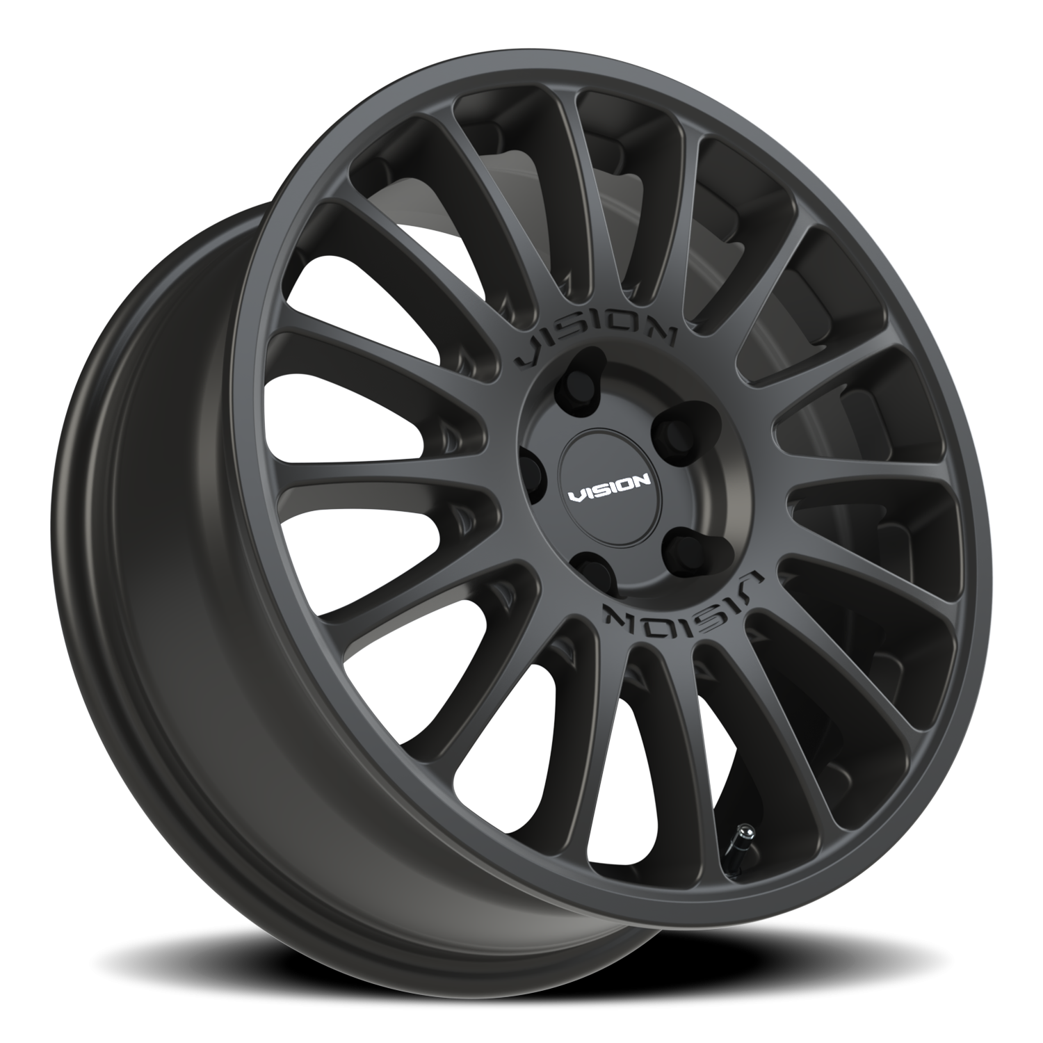 Vision Monaco 17X7 Satin Black Wheel