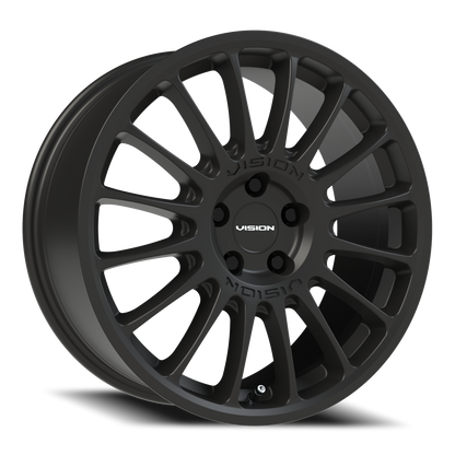 Vision Monaco 18X8 Satin Black Wheel