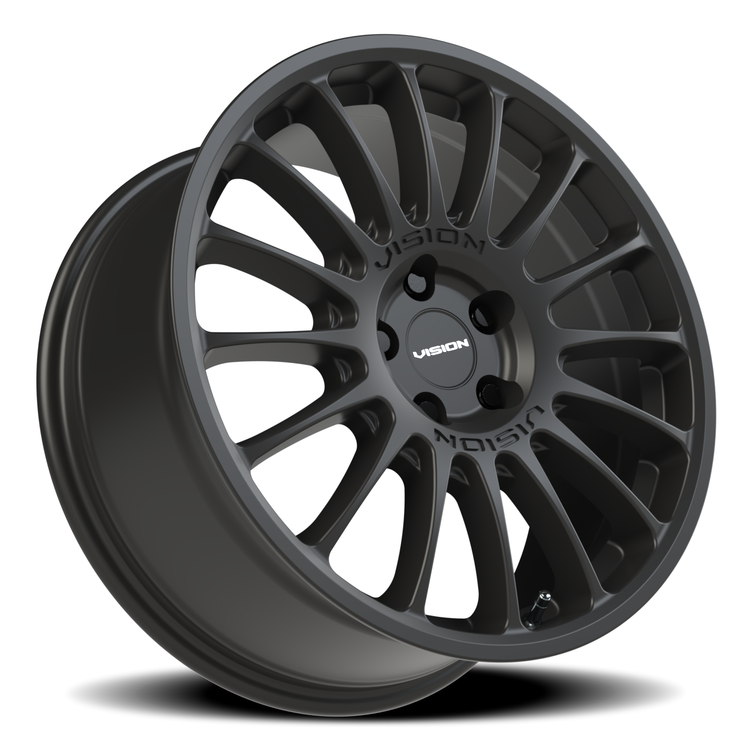 Vision Monaco 18X8 Satin Black Wheel