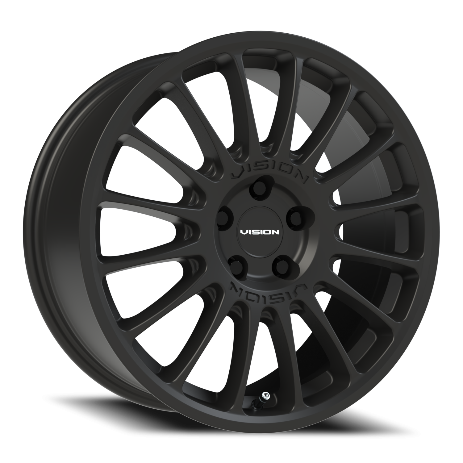 Vision Monaco 18X8 Satin Black Wheel