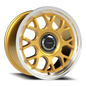 Vision Alpine 16X8 Gold Machined Lip Wheel