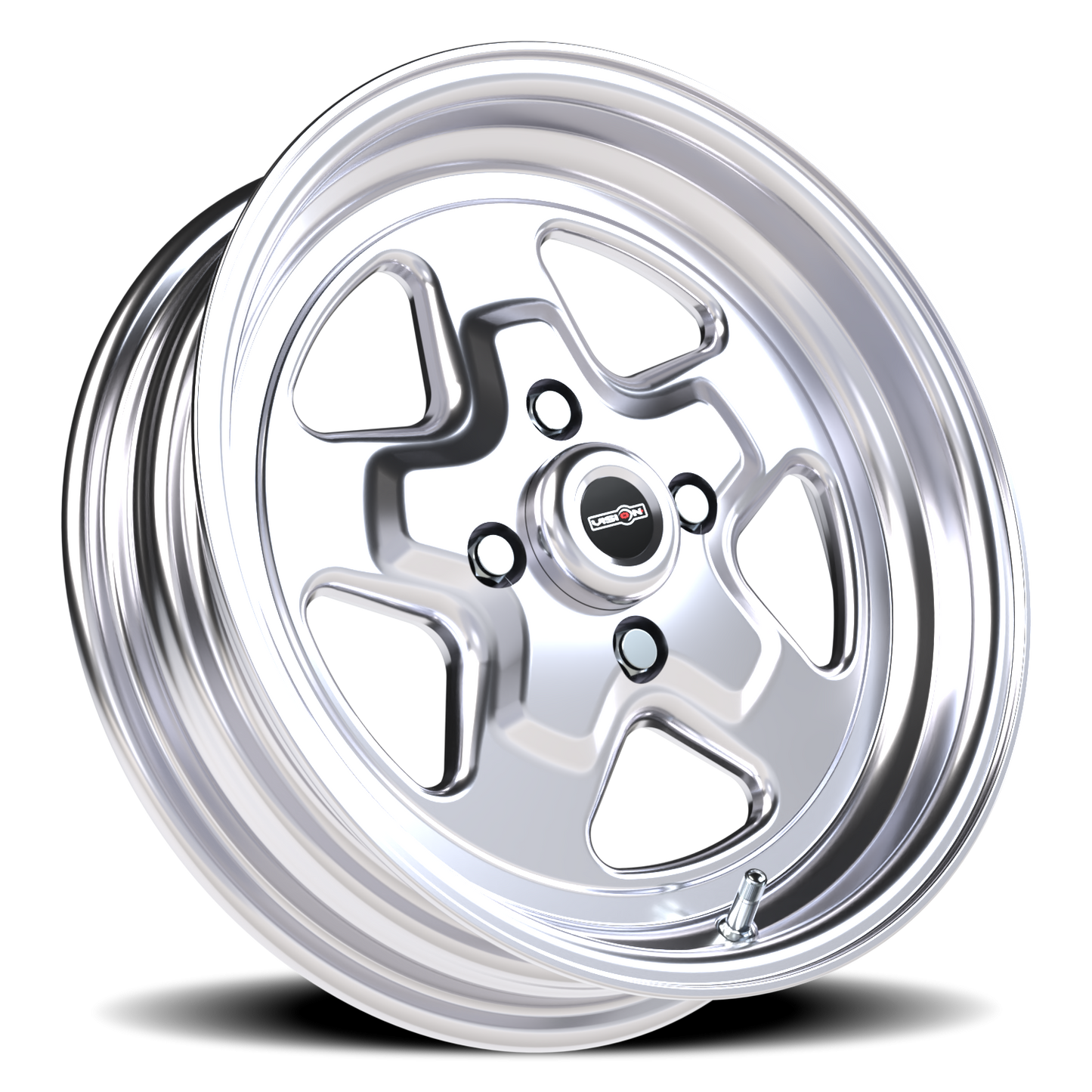 Vision Star 15X4 Polished Wheel