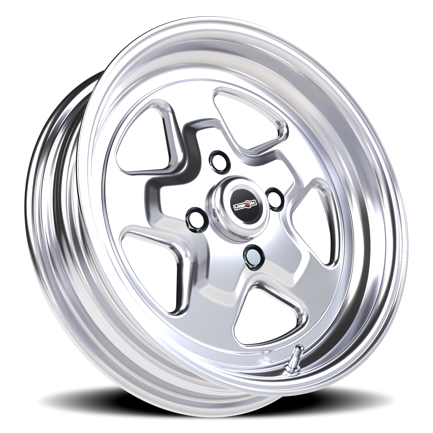 Vision Nitro 15X4 Polished Wheel