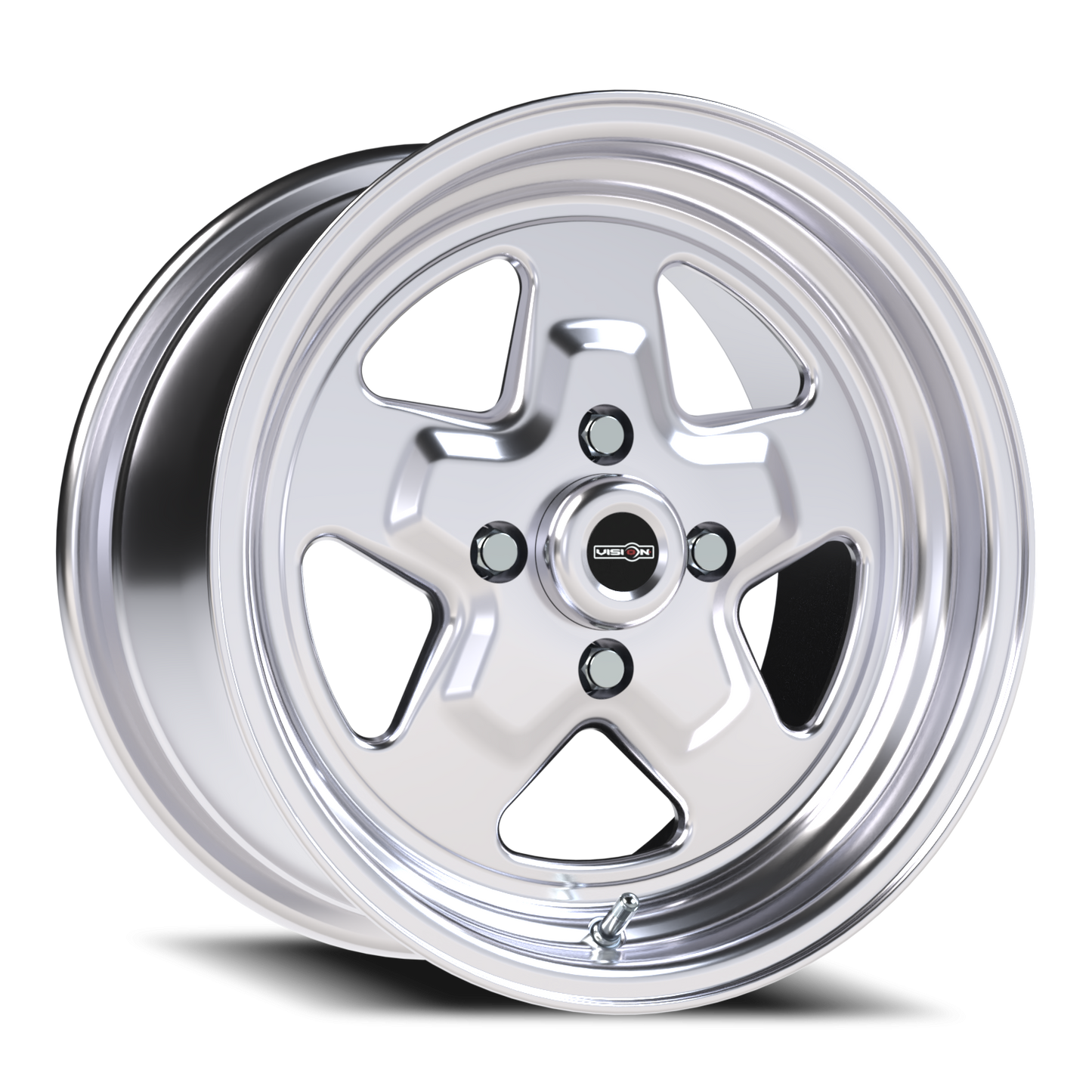 Vision Nitro 15X8 Polished Wheel