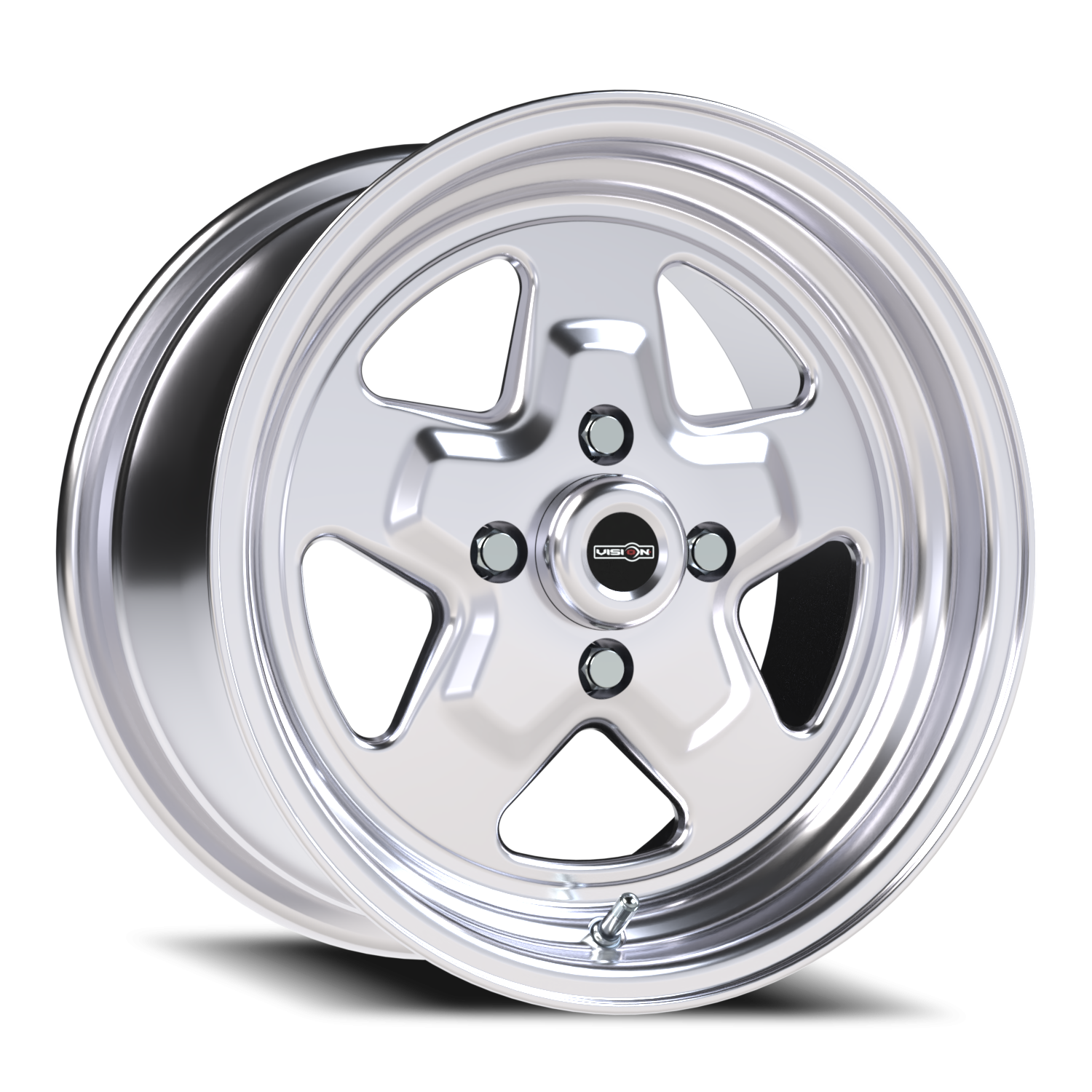 Vision Nitro 15X8 Polished Wheel