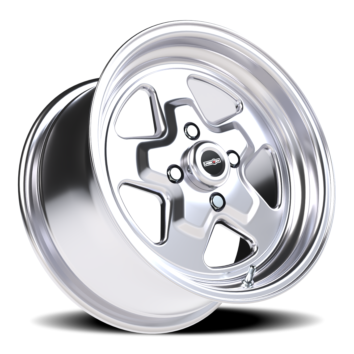 Vision Nitro 15X8 Polished Wheel