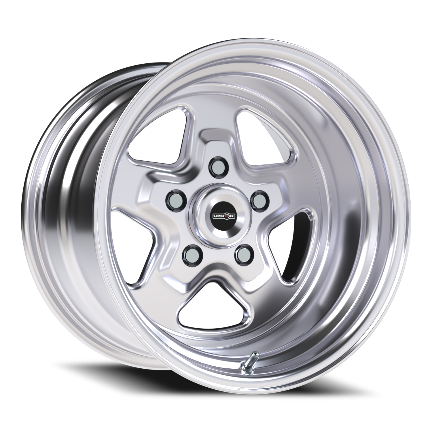 Vision Nitro 15X10 Polished Wheel