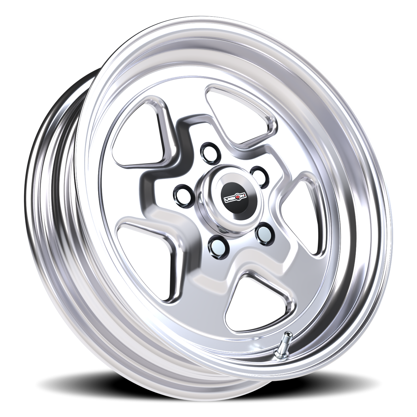 Vision Nitro 15X4 Polished Wheel