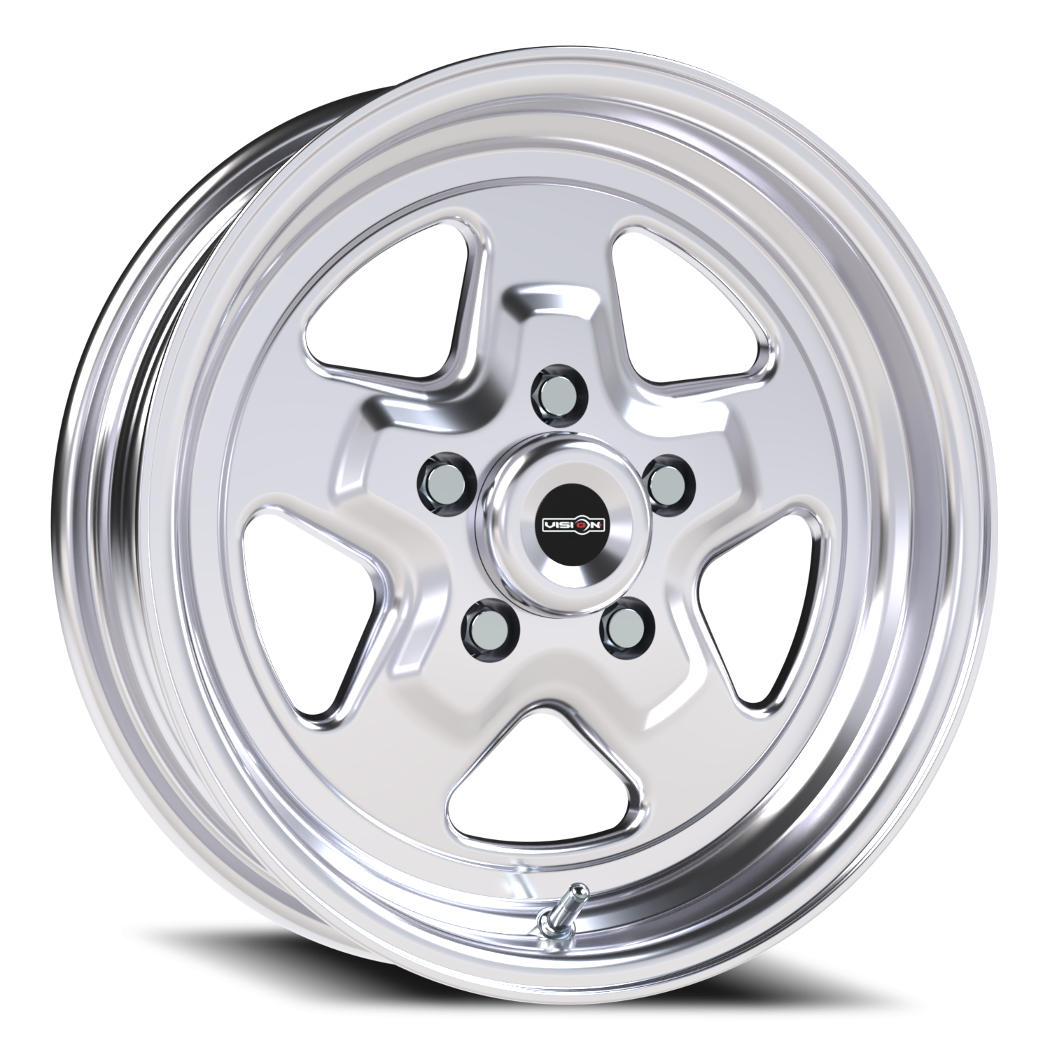 Vision Nitro 15X4 Polished Wheel