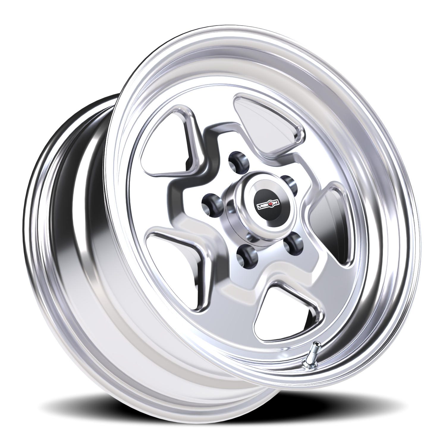 Vision Nitro 15X7 Polished Wheel